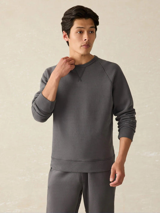 Faherty Men’s High Standard Fleece Crewneck Sweatshirt