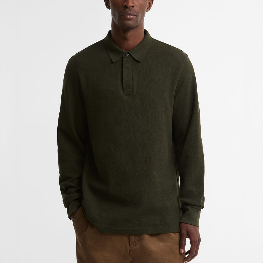 Barbour Men’s Kentown Tailored LS Polo