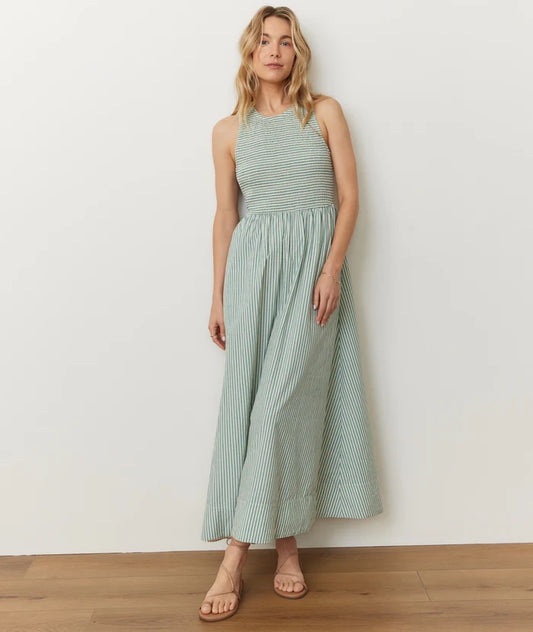 Marine Layer Women’s Darcy Poplin Smocked Dress