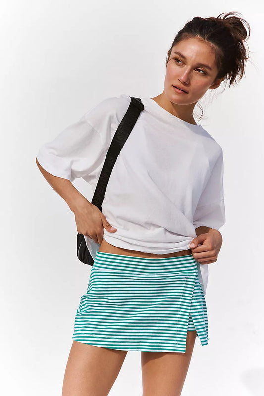 Free People Women’s Printed Hot Shot Mini Skirt