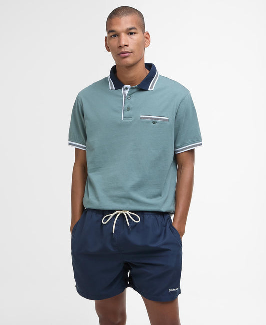 Barbour Men’s Thurne Tipped Tailor Fit Polo Shirt