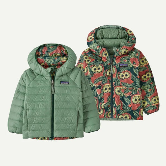 Patagonia Baby Reversible Down Sweater Hoody￼ Jacket