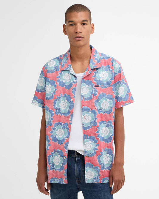 Barbour Men’s Hauxley Printed Summer Fit Shirt