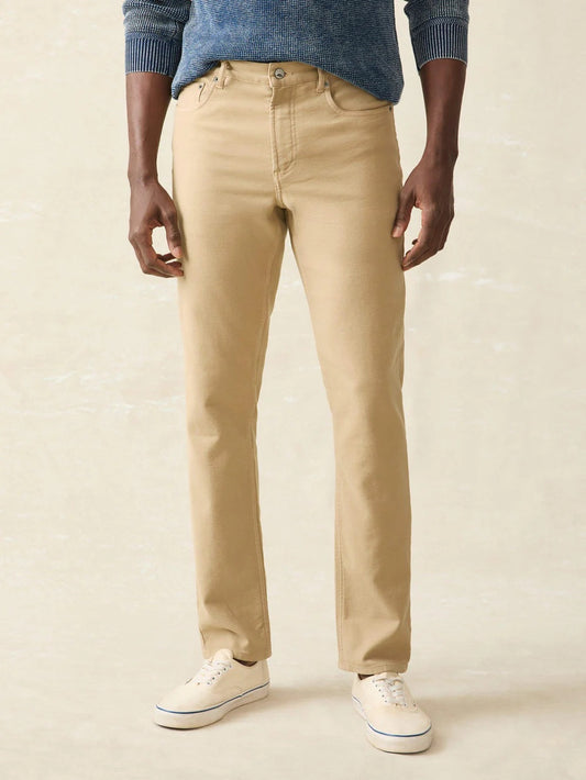 Faherty Men’s Stretch Terry 5 Pocket Pant 30”