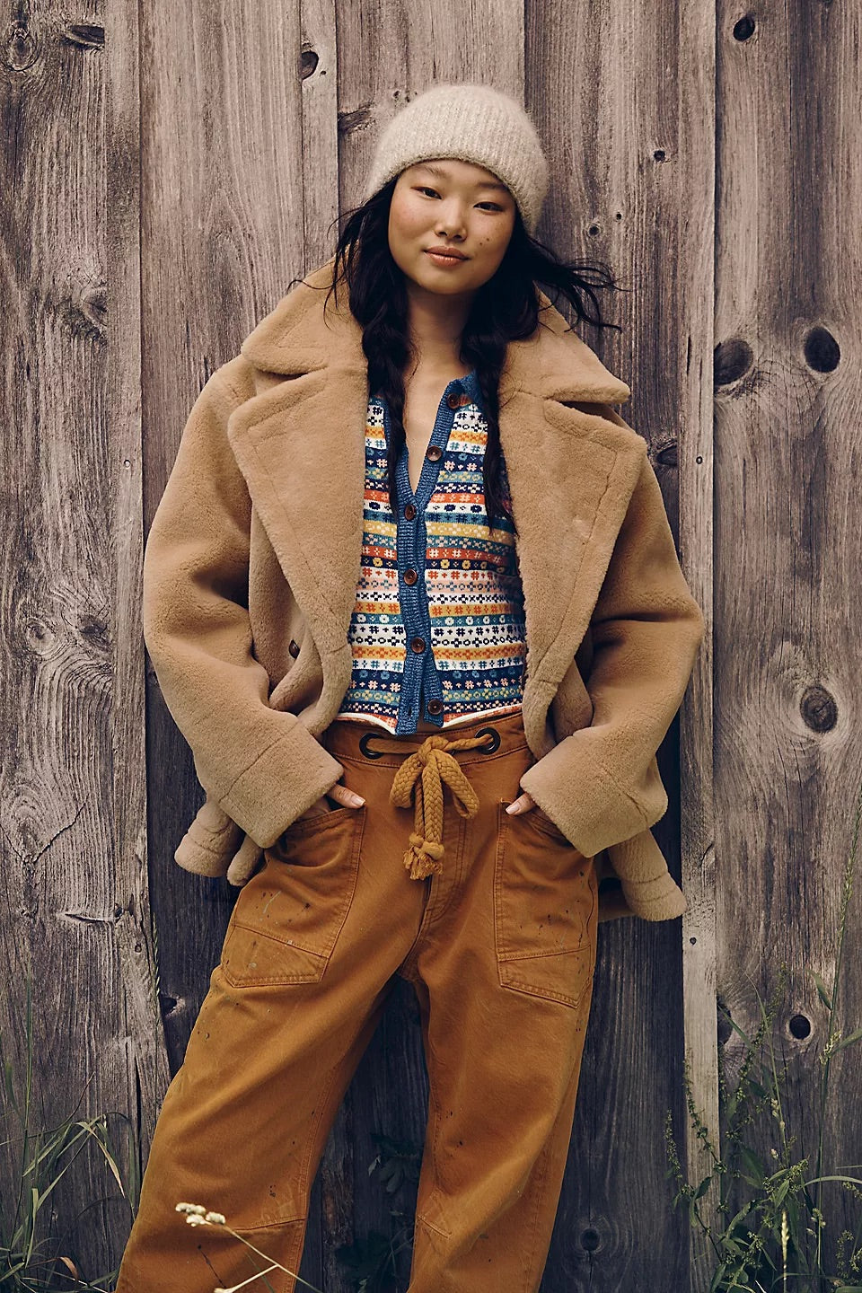 Free People Women’s Mari Reversible Coat