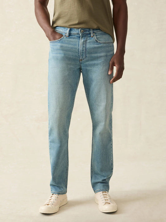 Faherty Men’s Stretch Terry Indigo 5 Pocket Pant 34”