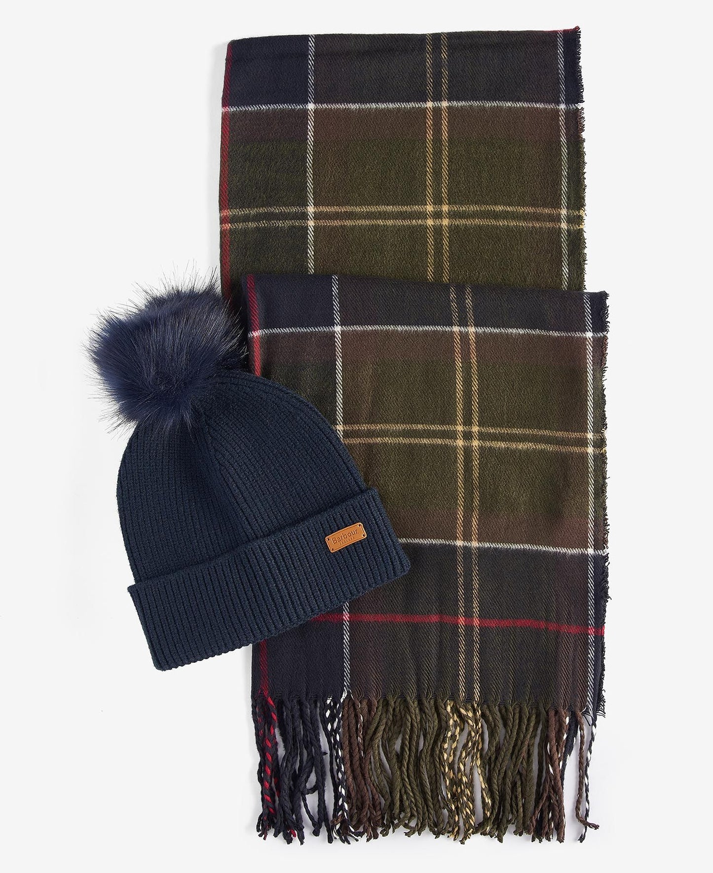 Barbour Women’s Accessories Dover Beanie & Hailes Gift Set