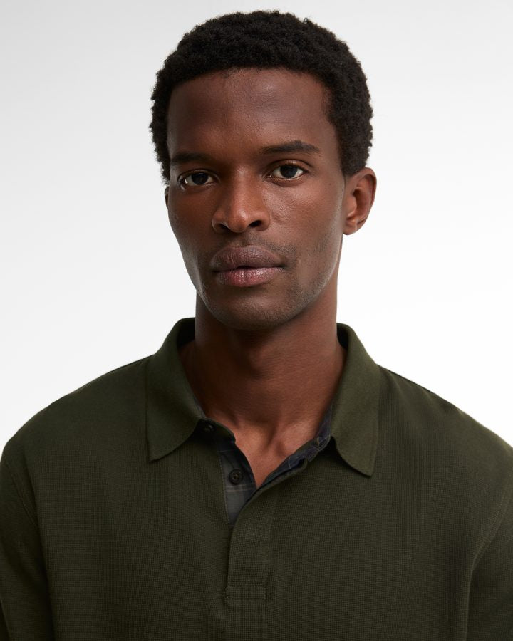 Barbour Men’s Kentown Tailored LS Polo