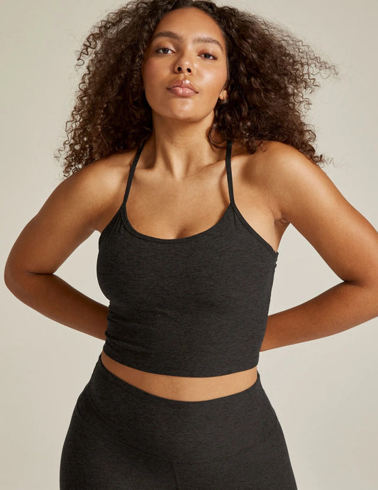 Beyond Yoga Women’s SpaceDye Slim Racerback Cropped Tank