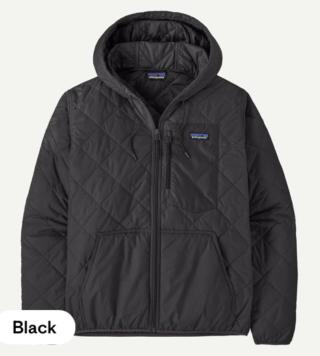 M’s Diamond Quilted Bomber Hoody