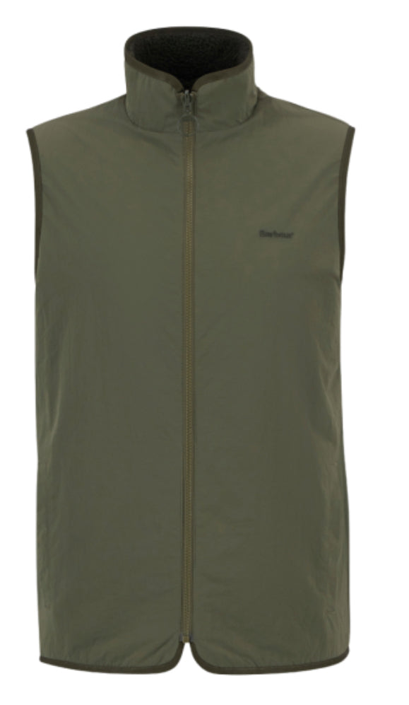 Barbour Reversible Fleece Gilet