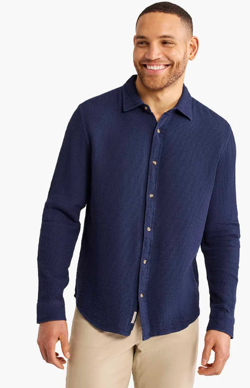 Fair Harbor Oasis Long Sleeve Button Up