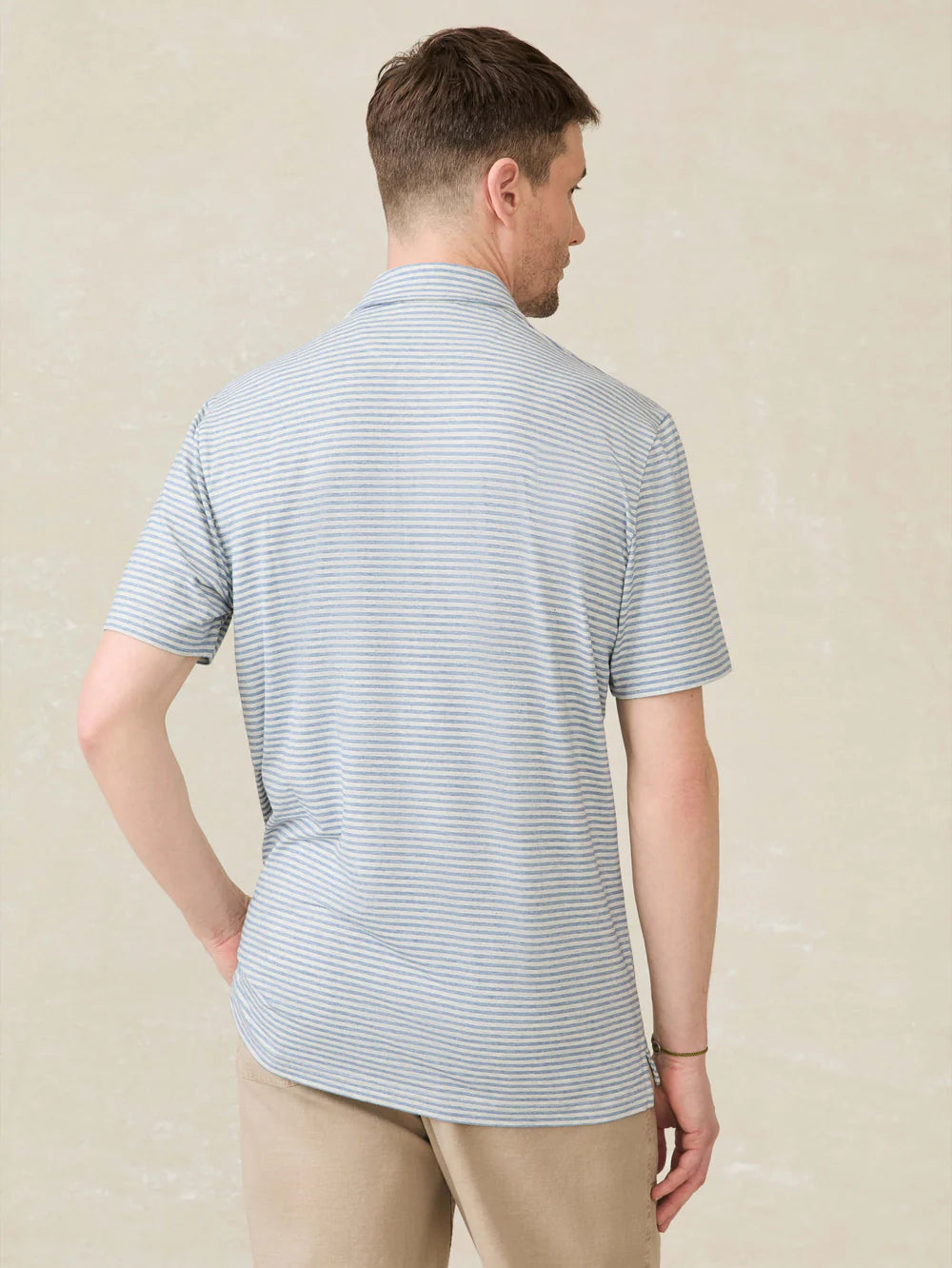 Faherty Men’s SS Movement Polo Shirt
