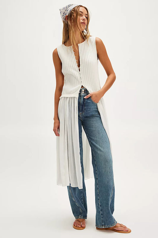 Free People Twice As Nice Maxi Top