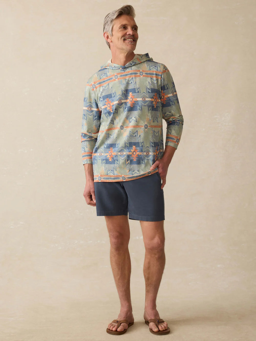 Faherty Men’s Shorelite Upf Hoodie