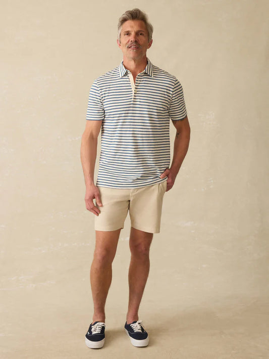 Faherty Men’s Sunwashed Tshirt Polo