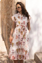 Oliphant Belted Shirtdress