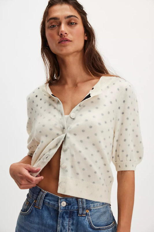 Free People Women’s Isla Patterned Cardi