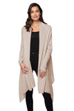 Subtle Luxury 100% Cashmere Four Way Travel Sweater Wrap in Fall Colors