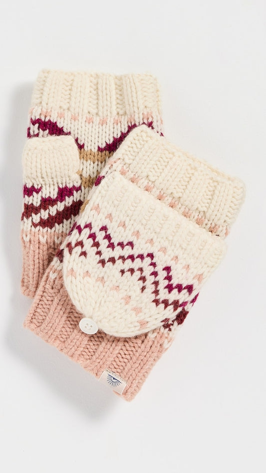 Faherty Women’s Mountain Fairisle Mitten