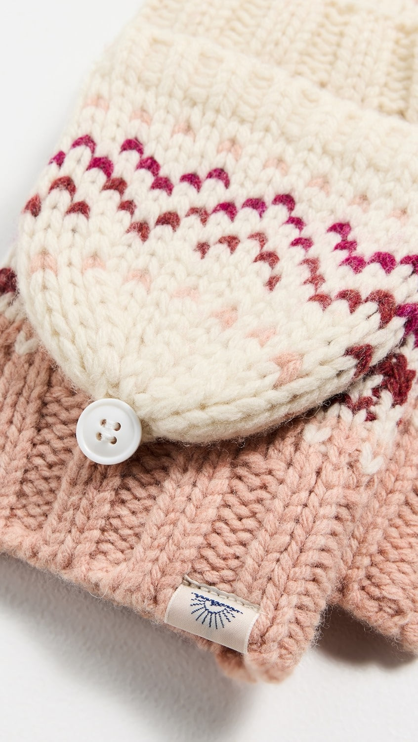 Faherty Women’s Mountain Fairisle Mitten