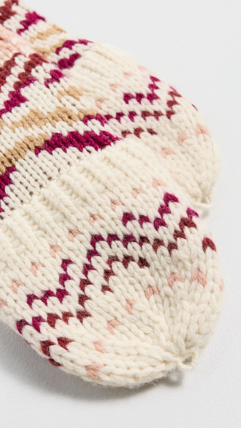 Faherty Women’s Mountain Fairisle Mitten