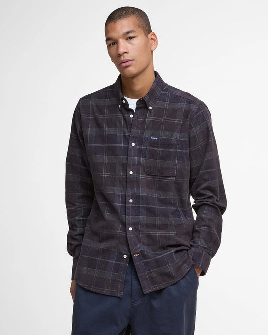Barbour Men’s Blair Tailored Tartan Cord Shirt