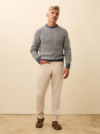 Faherty Men’s Donegal Crew Sweater