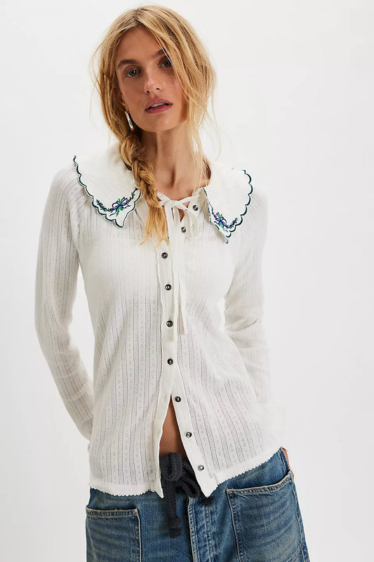 Free People Women’s Juniper Long Sleeve Cardi