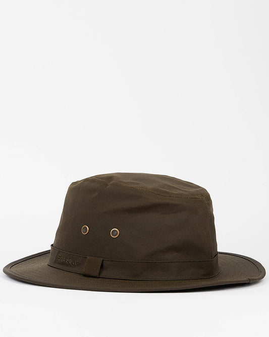 Barbour Dawson Waxed Safari Hat