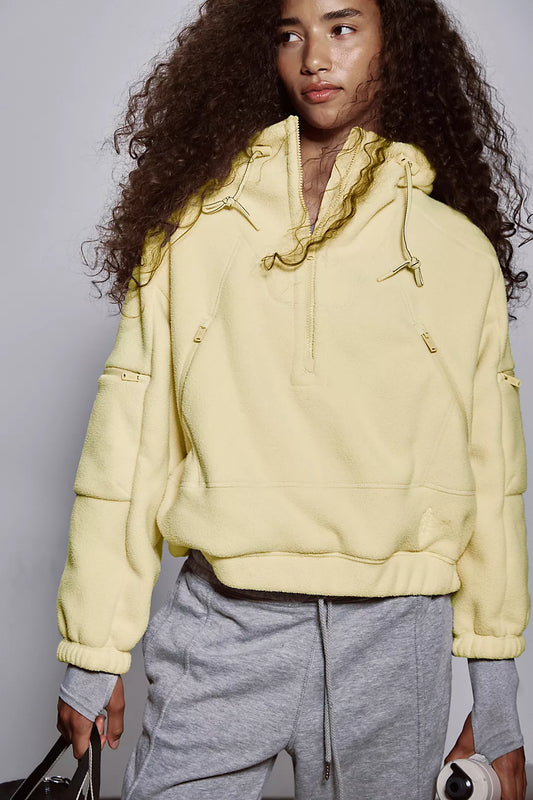 Free People Women’s Wild And Free Fleece Pullover