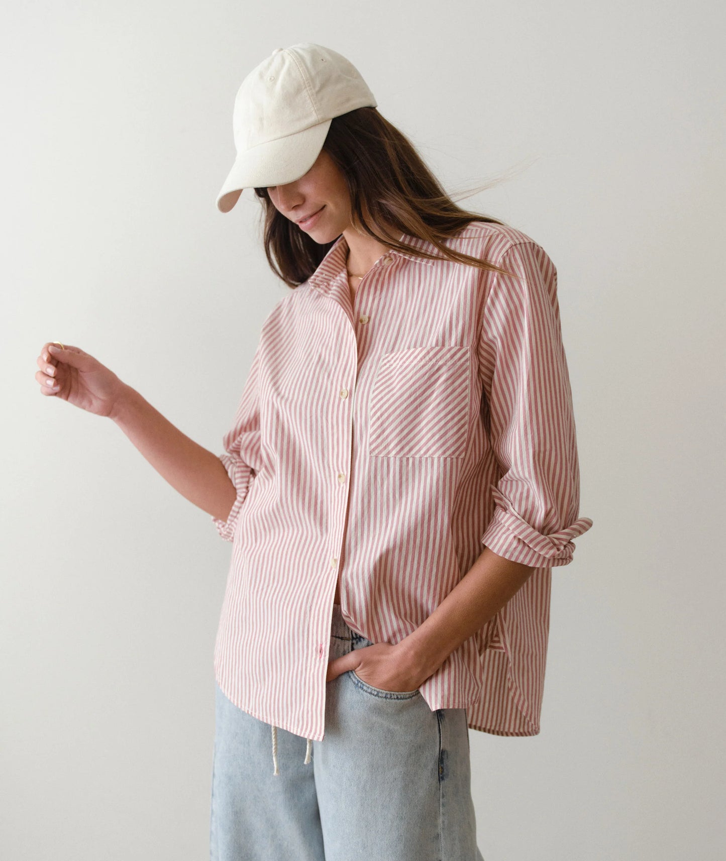 Marine Layer Jane Relaxed Cali Poplin Shirt