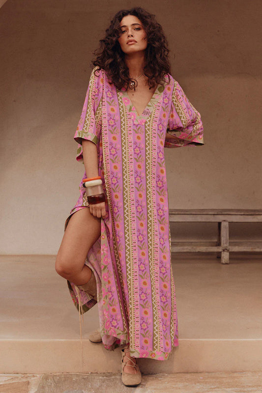 Spell Women,s Goldie Gown- Desert Rose