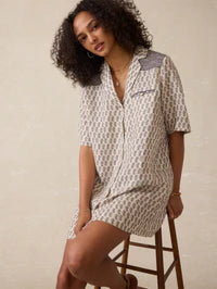 Faherty Women’s Paradise Point Dress Summer Pearl Blossom