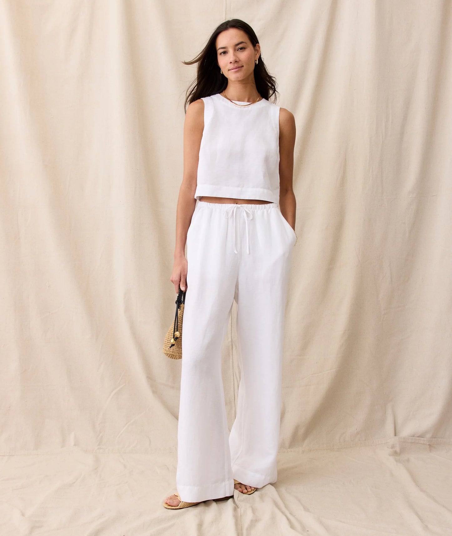 Marine Layer Women’s Linen Drawstring Pant