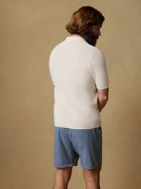 Faherty Men’s Short Sleeve Sunwashed Sweater Shirt