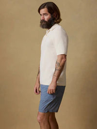 Faherty Men’s Short Sleeve Sunwashed Sweater Shirt
