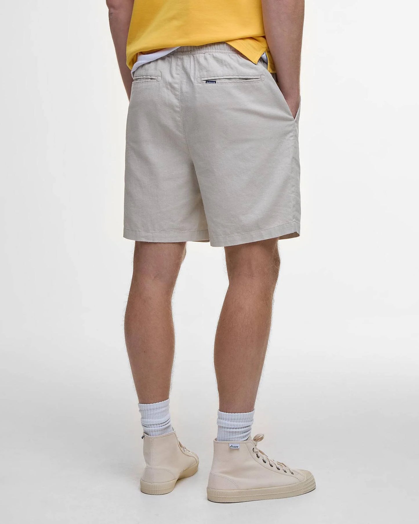 Barbour Men’s Cotton Linen Relaxed Short