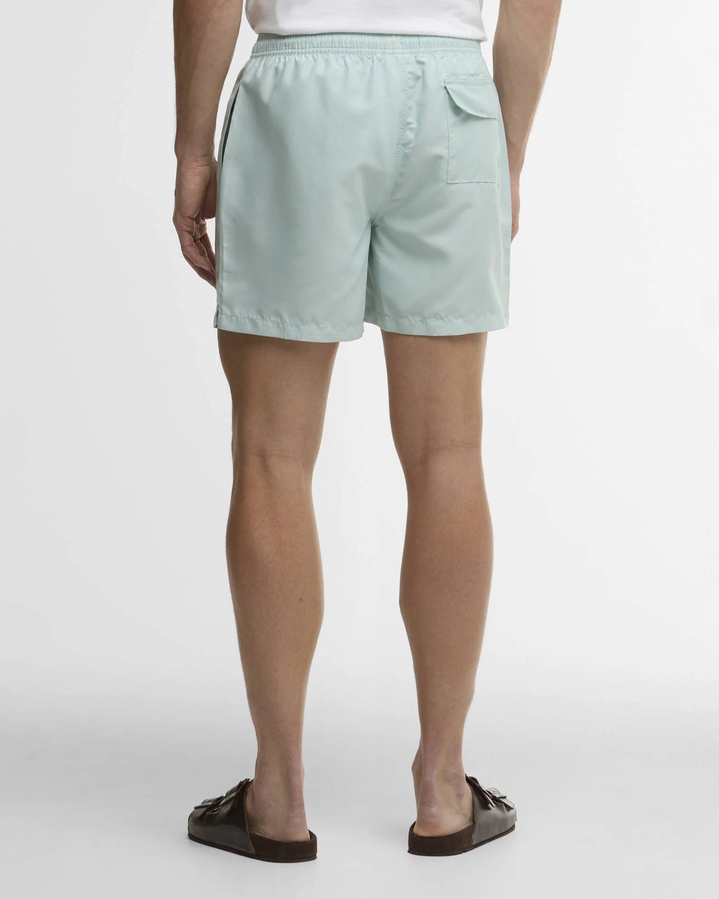 Barbour Men’s Reactive Leaf Print Swim Short