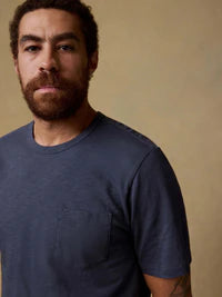 Faherty Sunwashed Pocket Tee