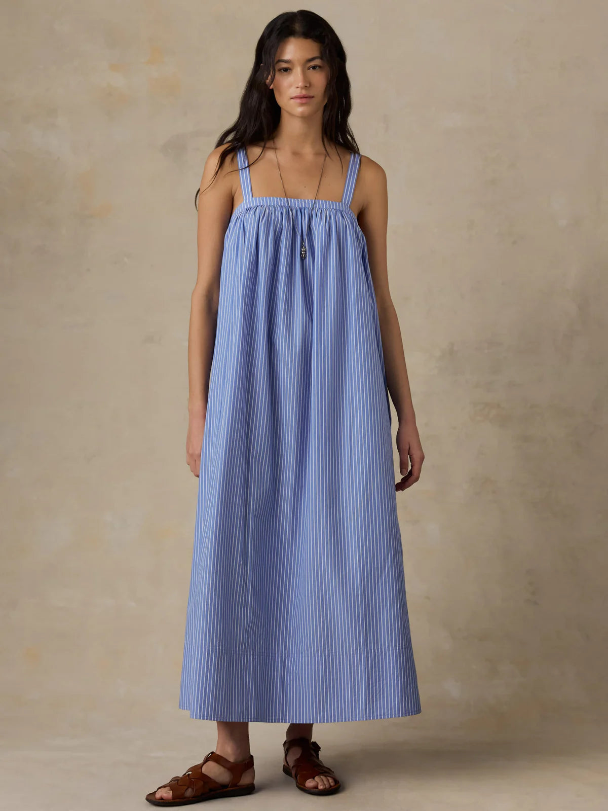 Faherty Women’s Coastal Poplin Emmy Dress