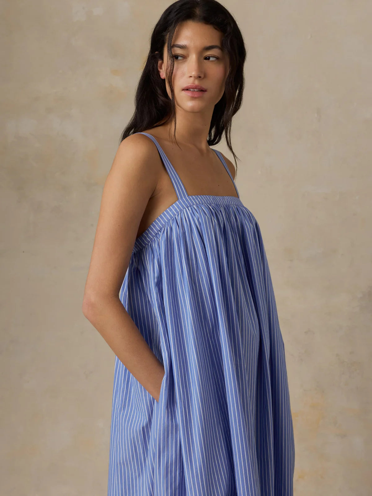 Faherty Women’s Coastal Poplin Emmy Dress