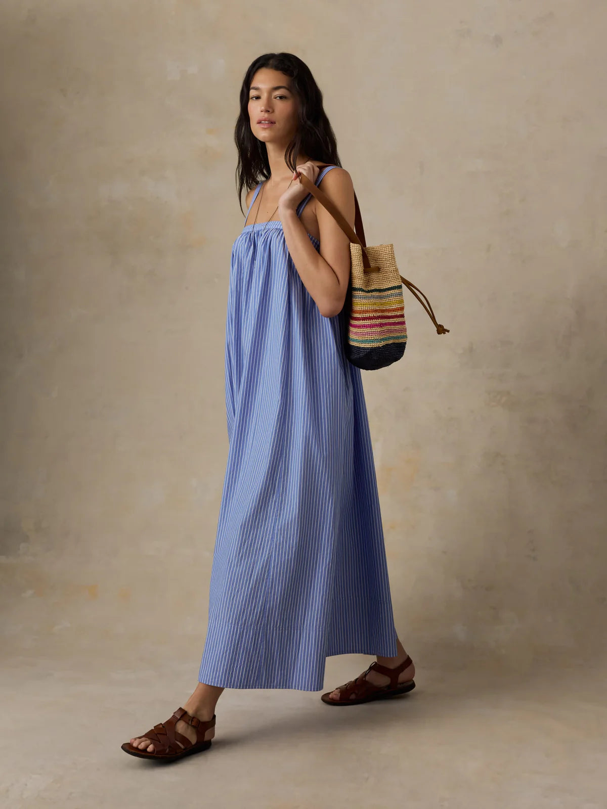 Faherty Women’s Coastal Poplin Emmy Dress