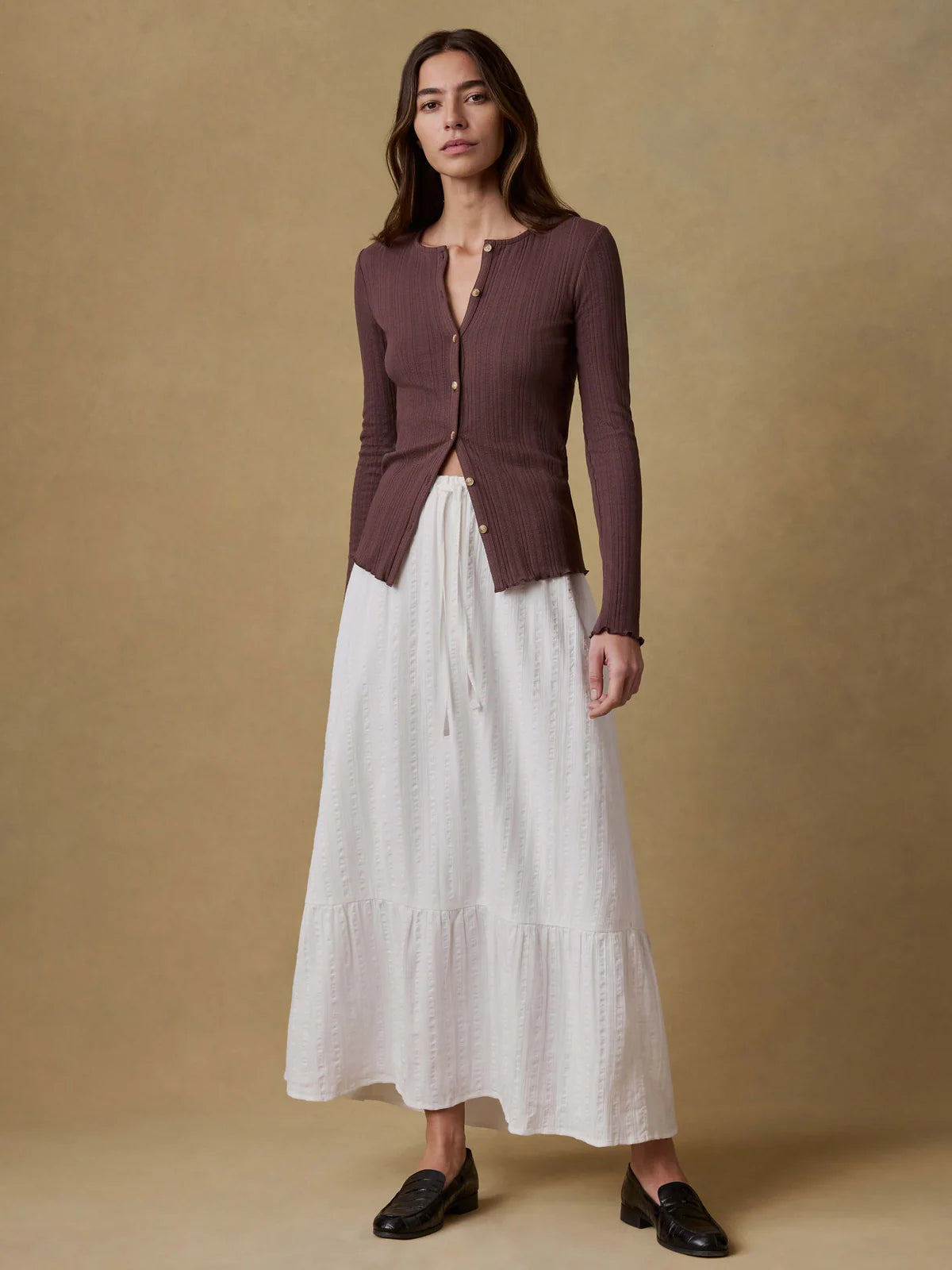 Faherty Women’s Dune Cotton Gauze Rees Skirt