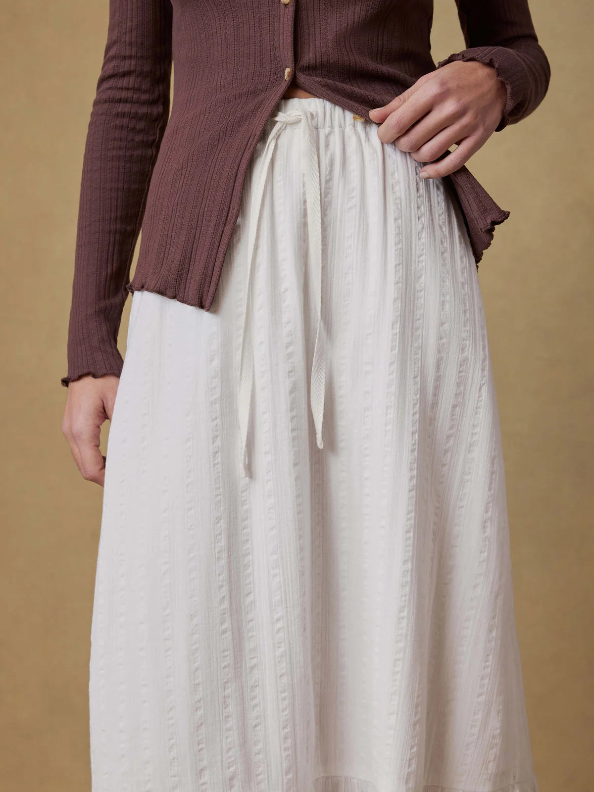 Faherty Women’s Dune Cotton Gauze Rees Skirt