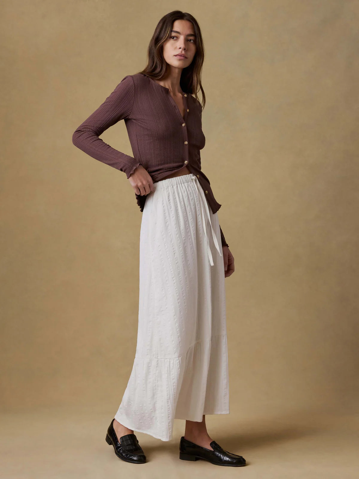 Faherty Women’s Dune Cotton Gauze Rees Skirt