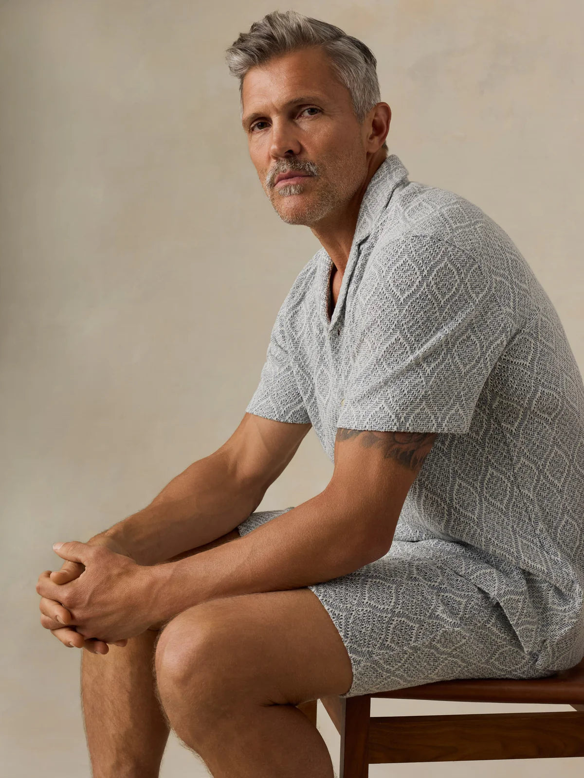 Faherty Men’s SS Oasis Camp Shirt