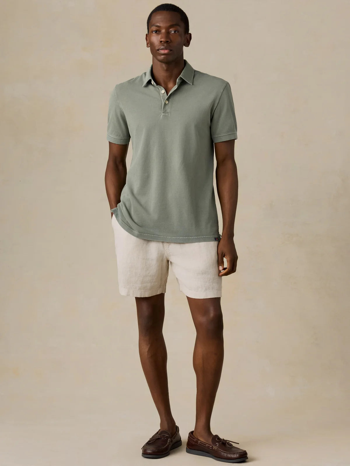 Faherty Men’s Linen Drawstring Short