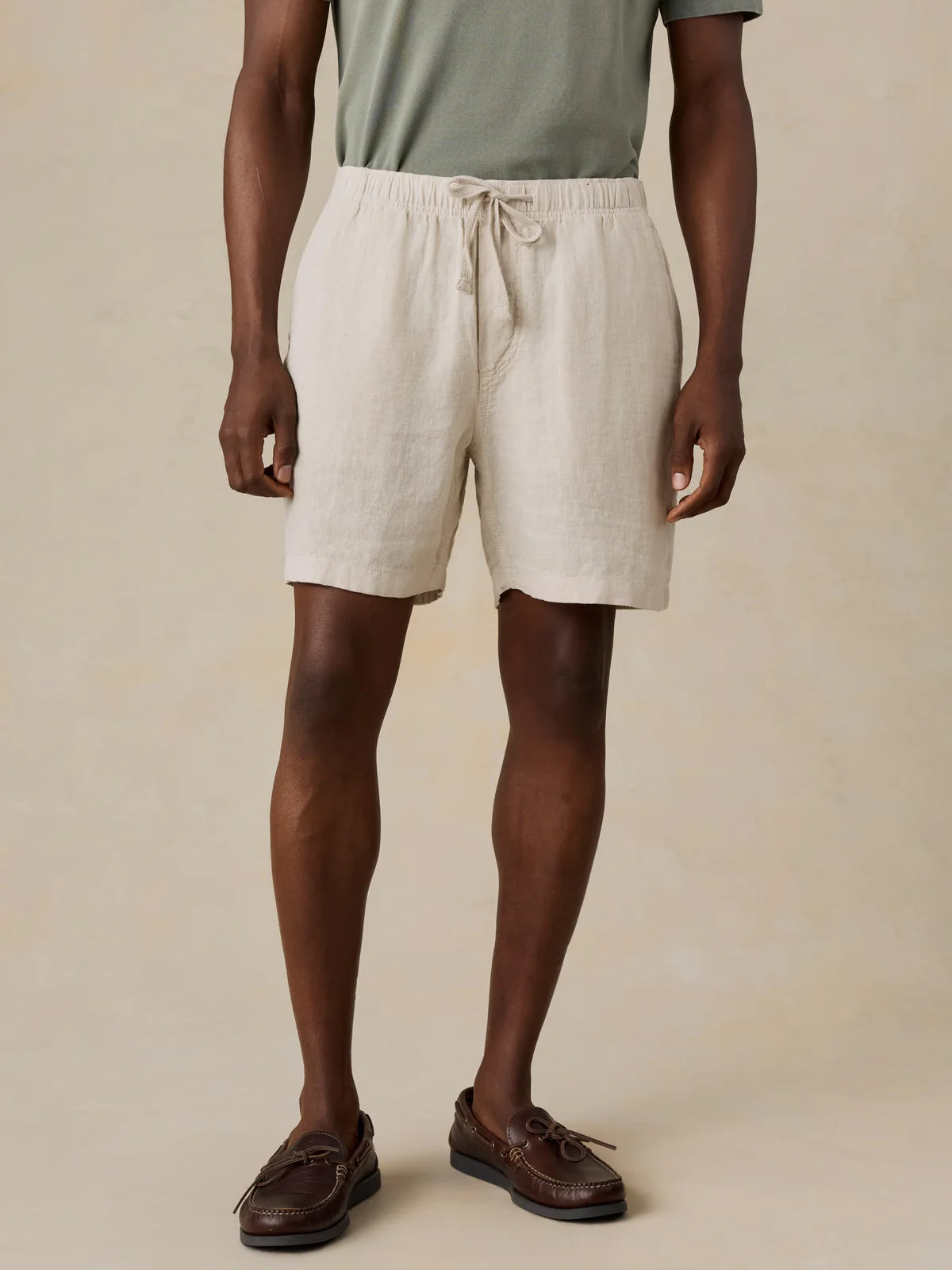 Faherty Men’s Linen Drawstring Short