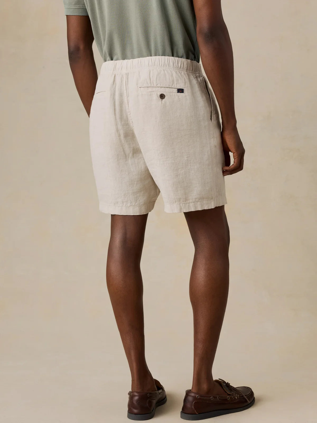 Faherty Men’s Linen Drawstring Short